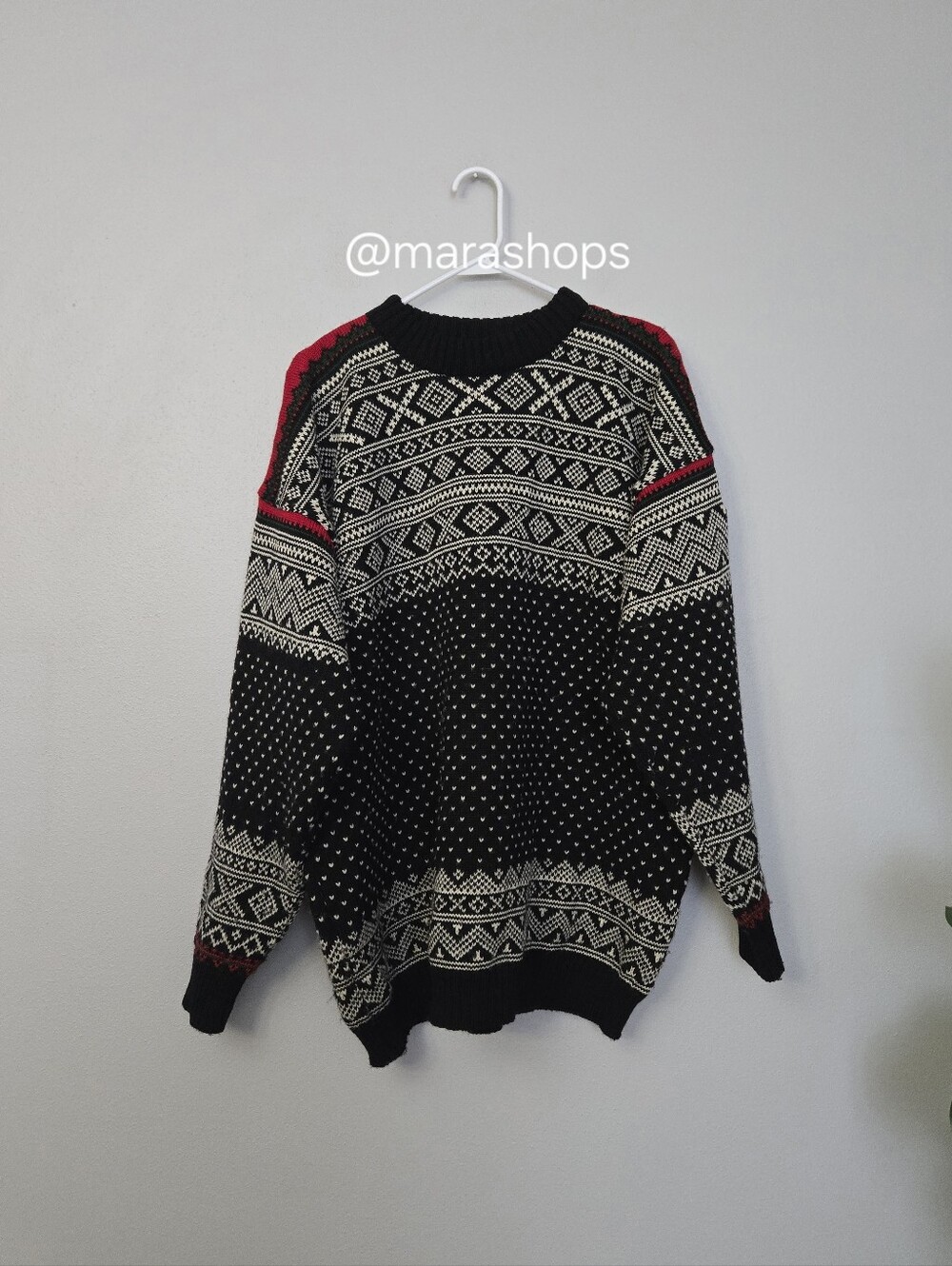 Devold Fair Isle Wool Sweater